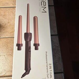 GEM 3 in 1 Curl Designer Professional Ceramic Styling Iron